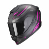 Moto přilba SCORPION EXO-1400 EVO CARBON AIR KYDRA matná černo/růžová XS