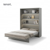 Dig-net nábytok Sklápacia posteľ Lenart BED CONCEPT BC-12 sivá | 160 x 200 cm