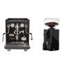 ECM Synchronika, black, dark walnut + Eureka Mignon Silenzio 55, BL black