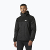 Pánska bunda do dažďa Helly Hansen Vancouver Fleece Lined ebony