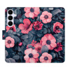 Flip pouzdro iSaprio - Samsung Galaxy S25 FE - Blossom Harmony s kapsičkami na karty (Flipové knížkové pouzdro, obal, kryt iSaprio s přihrádkami na karty a motivem)
