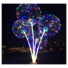 MJ11848 DR LED svietiaci balón s rúčkou - 1ks