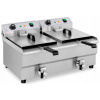 Dvojkomorová fritéza Royal Catering RCEF 13DB 26 l 6400 W