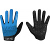 rukavice FORCE MTB SWIPE letní,modré Velikost: M