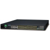 Planét SGS-6341-16S8C4XR L3 switch, 8x1Gb, 24x1Gb SFP, 4x10G SFP+, HW/IP stack, 2x power-in, VSF/Cluster