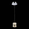 Moderné svietidlo LUXERA POLAR chróm LED 62404