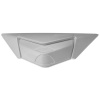 CASSIDA čelné kryt ventilácia pre prilby cyklón, CASSIDA - ČR (biela perleť)