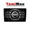 TomiMax Nissan X-trail 2001-2007 Android 14 autorádio s WIFI, GPS, USB, BT HW výbava: QLED 8 Core 8GB+256GB HIGH - iba displej A,C