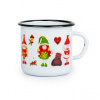 TORO Smaltovaný hrnček elfíci 370 ml