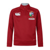 Canterbury British and Irish Lions 2024 Quarter Zip Fleece Juniors Red Dahlia 13 rokov