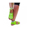 HEEL bezprstové joga ABS protiskluzové ponožky ToeToe Zelená M 1 pár