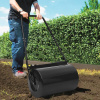 zahrada-XL Valec na trávu čierny 63 cm 50 l 147845