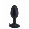 Seven Creations Roll Play Anal Plug Black Medium