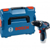 Bosch Akumulátorový vŕtací skrutkovač GSR 12V-35, L-Boxx, solo 06019H8001