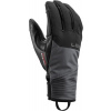 Lyžiarske rukavice Leki Sparrow 3D - black/graphite 7.0