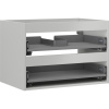 Mexen Box-A korpus skrinky pod umývadlo 70 cm, 2 zásuvky, sivý mat - 91AX0-0700-470-2-62