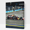Vymalujsisam.sk Maľovanie podľa čísiel - Monopost Redbull Veľkosť: 40x60cm, Rám: Na kartónovej doske