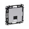 VALENA LIFE zásuvka 1x RJ45 Cat.6A STP hliník 753348