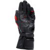 DAINESE DRUID 4 LEATHER GLOVES # BLACK/RED-LAVA/WHITE - XXXL