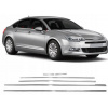 Lišty pod bočné sklá Citroen C5 2008+ Sedan
