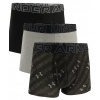 Under Armour Performance Cotton Novelty 3in 3 Pack - Black/Gray XXL