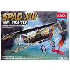 Academy WW1 SPAD XIII Model Set lietadla 1:72, 26 dielov (ACADEMY SPAD XIII WORLD WAR 1 HOBBY MODEL KIT 1:72, 10,7cm, Model No.: 12446)