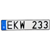 Švédske poznávacie značky Švédsko