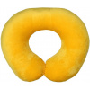 Cestovný vankúšik do auta Bagel žltý