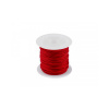 Šnúrka PES krútená Ø1 mm voskovaná - 1 ks 7 červená