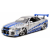 Autíčko Nissan Skyline GT-R 2002 Fast & Furious Jada kovové s otvárateľnými časťami dĺžka 19 cm 1:24 J3203044