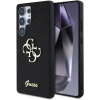 Guess PU Fixed Glitter 4G Metal Logo kryt pre Samsung Galaxy S25 Ultra, čierny 57983124097
