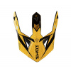 SHOT RACING ochranný štít na prilbu, model Lite Core, žlto-čierny