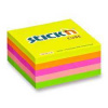 Samolepiaci bloček Hopax Stick'n Neon Notes 76 × 76 mm, 400 listov