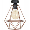 Light Home Stropné svietidlo Fusion, 1x medené drôtené tienidlo