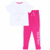Teplaková súprava - Disney Children's Tracksuit 02808071314 Veľkosť 128 biela, ružová, viacnásobná (White and Pink Mouse Tracksuit Minnie Disney vo veku 7-8 rokov)