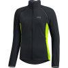 Dámska bunda GORE Phantom Lady WS Zip-Off Jacket-black/neon yellow - L