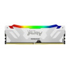 KINGSTON DIMM DDR5 16GB 6400MT/s CL32 FURY Renegade Bílá RGB XMP KF564C32RWA-16