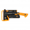 FISKARS X- X14 Tesárska sekera na drevo + Brusný Kameň (1075432)