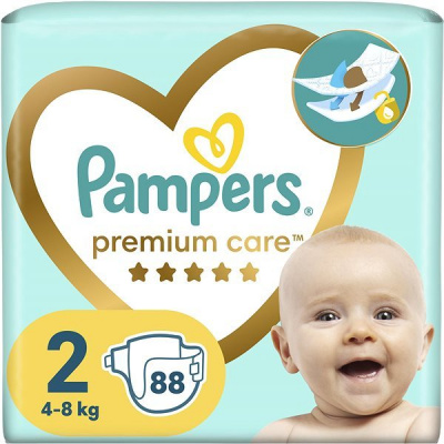 PAMPERS Premium Care veľkosť 2 (88 ks)