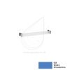LAUFEN KARTELL držiak na uterák 45 x 7,5 x 4 cm modrá H3813310830001