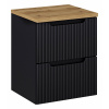 Skrinka do kúpeľne NOVA BLACK 82-50-2S A