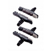 Cyklistické kocky V-BRAKE BBB TriStop BBS-14T - Sada 2 párov / 4 kusov