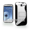 Silikónový obal Samsung Galaxy S III – S Line Stand – čierna