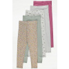 Legíny - George 164 Classic Leggings (5-batoh legíny šedého George 13-14l Strip)