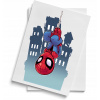 JEDLÝ OBRÁZOK NA TORTU POSTAVA A4 20x29CM - SPIDEY A KAMARÁTI SPIDERMAN BAJKA + MENO