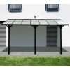 Westmann Bruce typ 2 (SI06106) hliníková pergola, čierna farba 435x300 cm