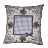 Povlak na vankúš, gobelínový- LAVENDER, levanduľa s mašľou**