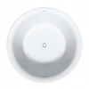 Duravit White Tulip Voľne stojaca vaňa, priemer 140 cm, ClickClack, biela 700470000000000
