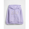 GAP Baby mikina s logom VintageSoft Fialová 12-18M Fialová Fialová