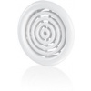 Mriežka okrúhla slimák WPFMV 81BV , biela